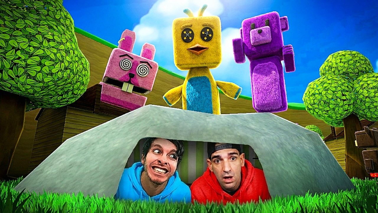 ME ESCONDÍ en LUGARES SECRETOS para que mi AMIGO NO ME ENCUENTRE!! 😂 | SUPER BEAR ADVENTURE