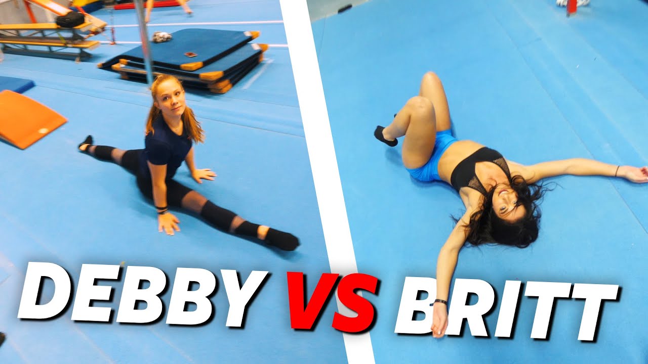 MET DEBBY EN BRITT EEN BACKFLIP NAAR SPLIT | #44