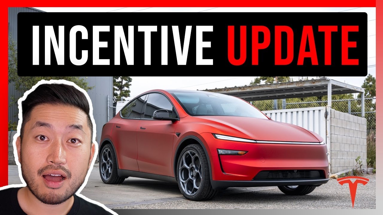 Tesla Incentive Update