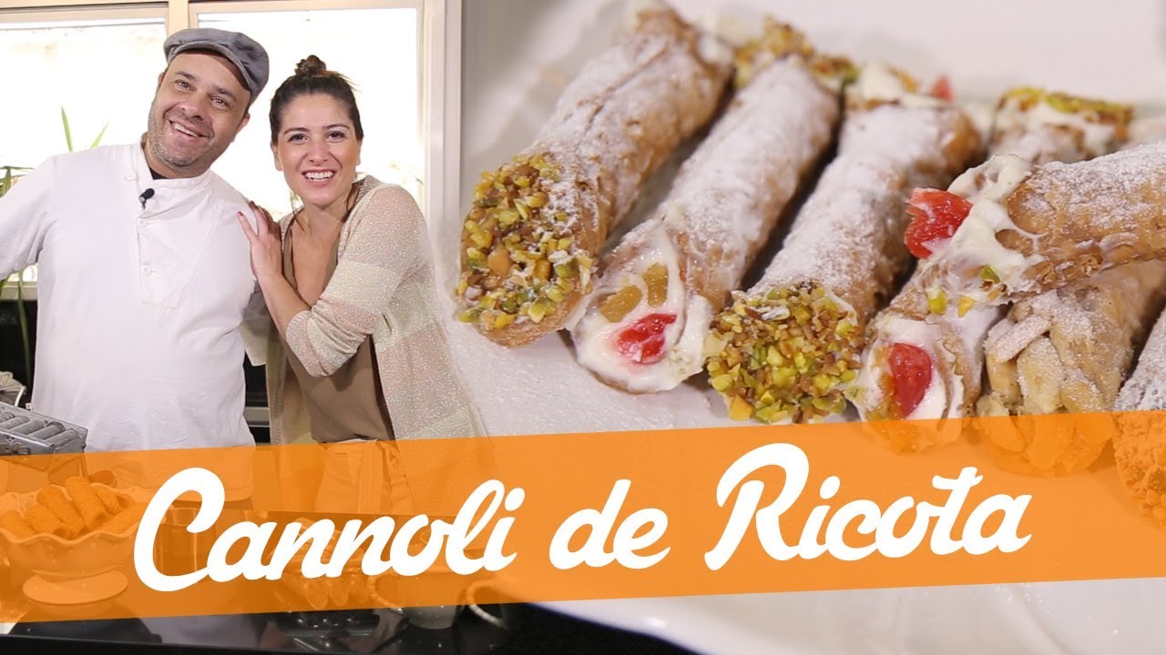 Cannoli de Ricota - Receita do Bake Off Brasil
