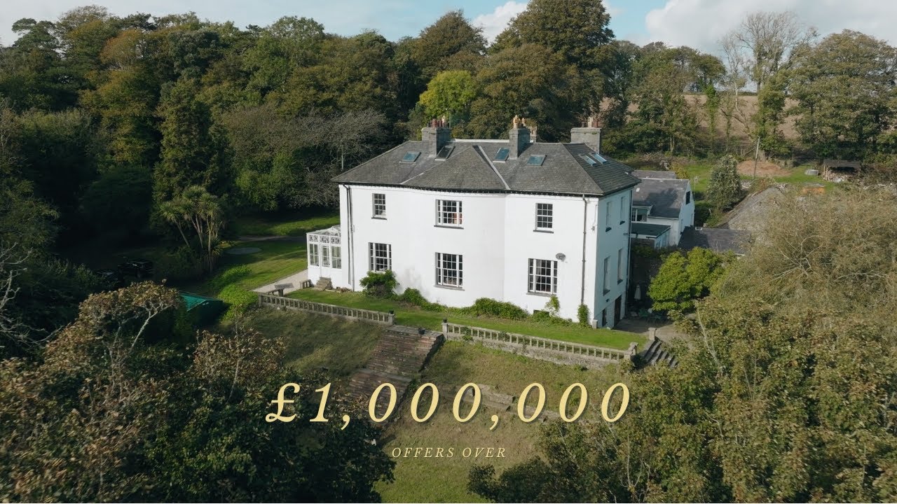 Substantial Grade II listed five-bedroom Pembrokeshire mansion