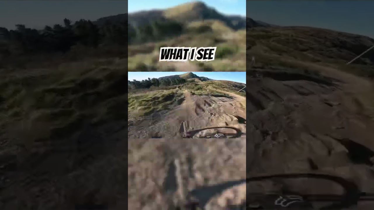What you see vs what I see on rock garden #mtb #mountainbike #viralvideo #downhill #fyp #viralvideo