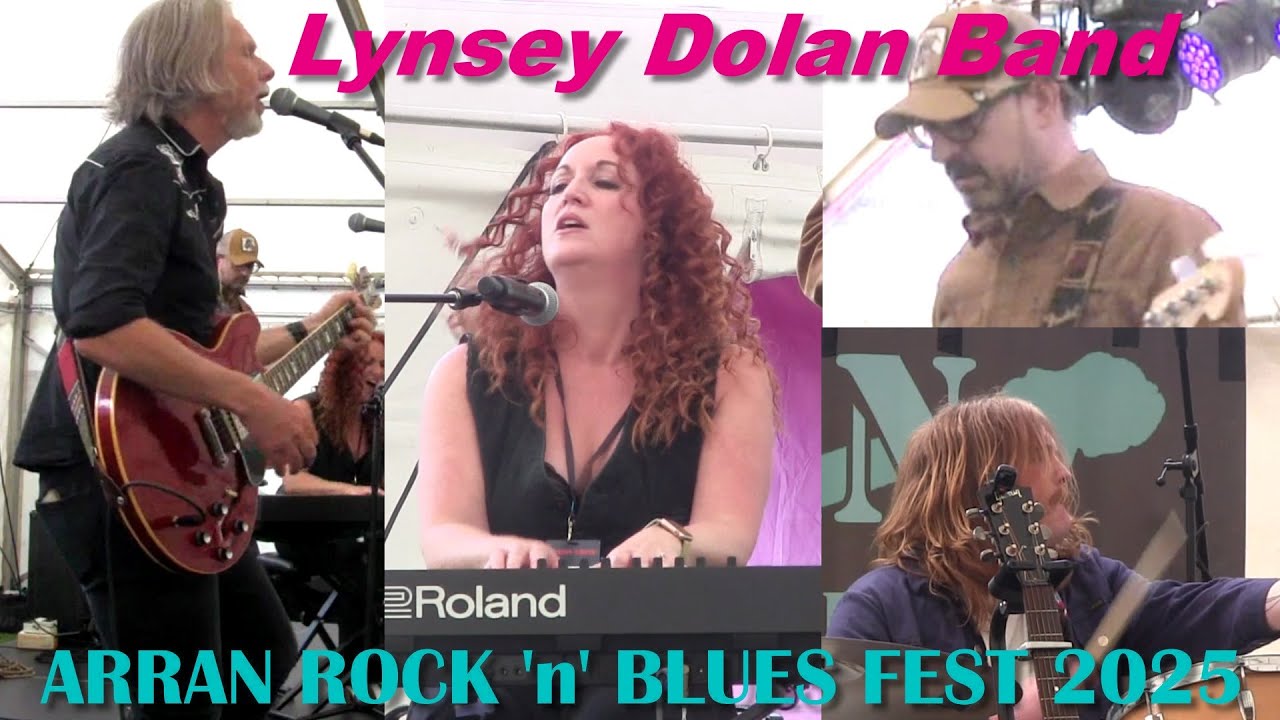 LYNSEY DOLAN BAND at the ARRAN ROCK 'n' BLUES FEST 2025