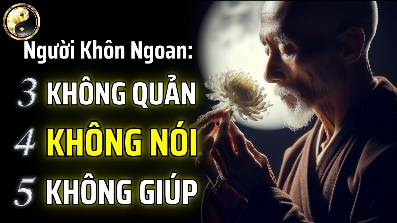 CON ĐƯỜNG CỦA NGƯỜI TRÍ: 3 ĐIỀU KHÔNG QUẢN, 4 ĐIỀU KHÔNG NÓI, 5 ĐIỀU KHÔNG GIÚP | CỔ NHÂN THUẬT