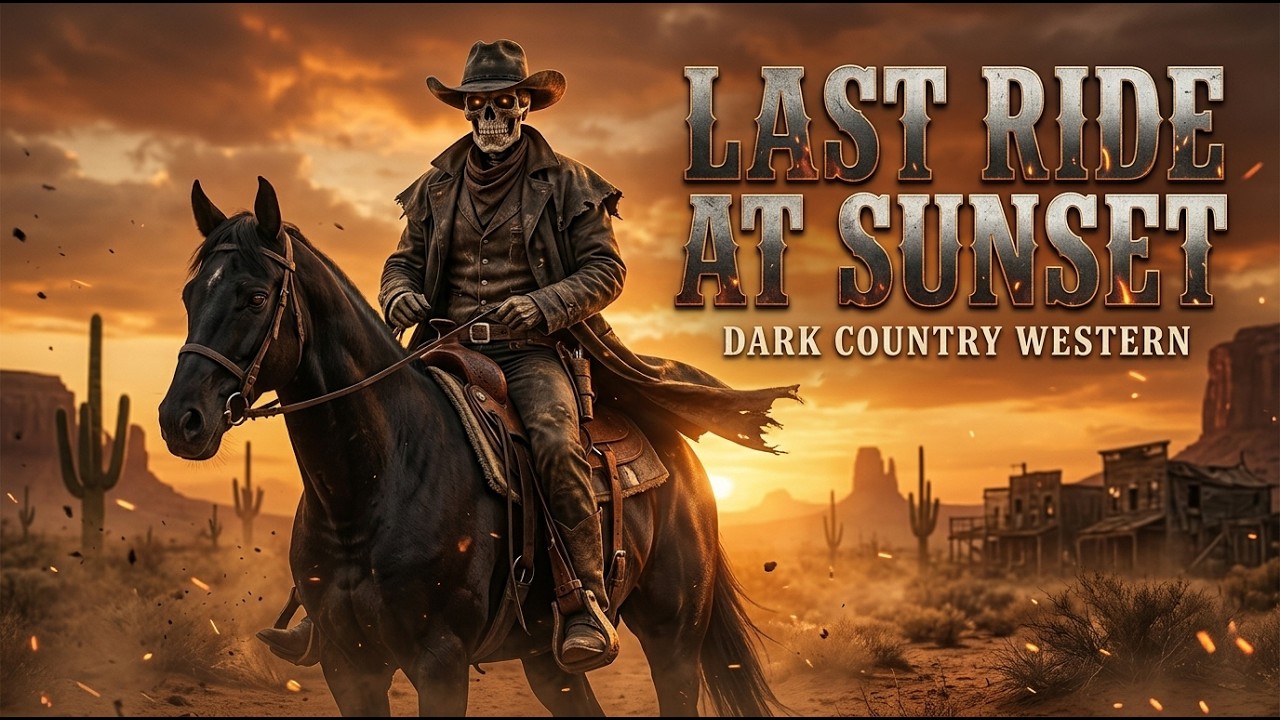 Brazilian Outlaw Dark Country – Desert Night Ride | Midnight Frontier #darkcountry #outlaw #western