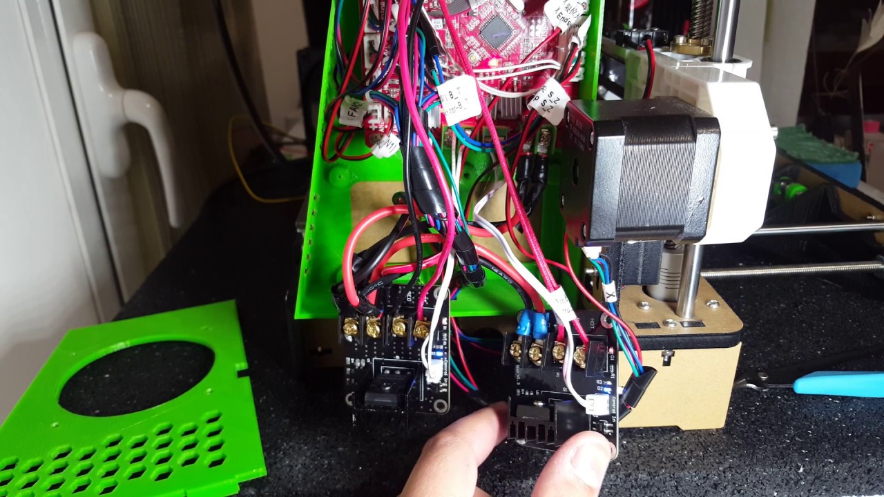 ANET A8 Mosfet 2 per estrusore. SECONDO MONTAGGIO in 4K+facciamo chiarezza