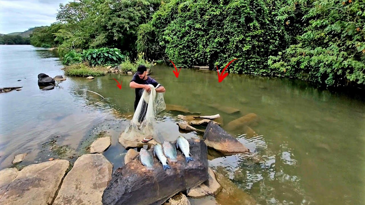 Como não gritar quando pega um peixe desse... #peixeassado 🔥