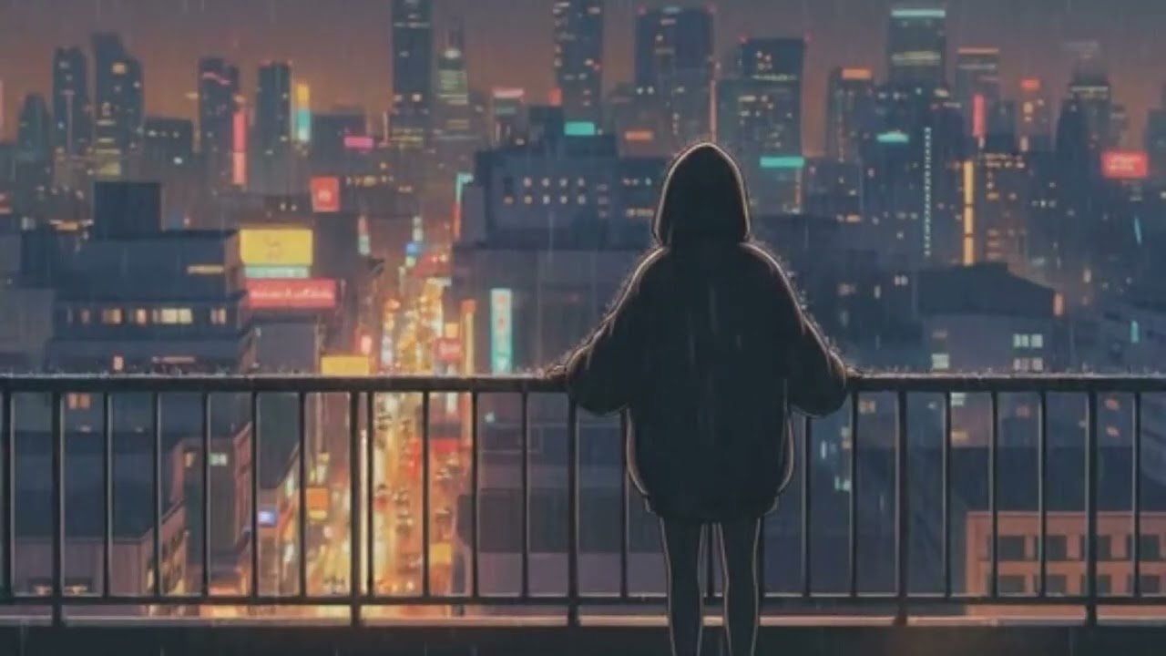 Rainy Night in the City 🌧️ | Lofi Beats for Late Nights, Focus & Relax