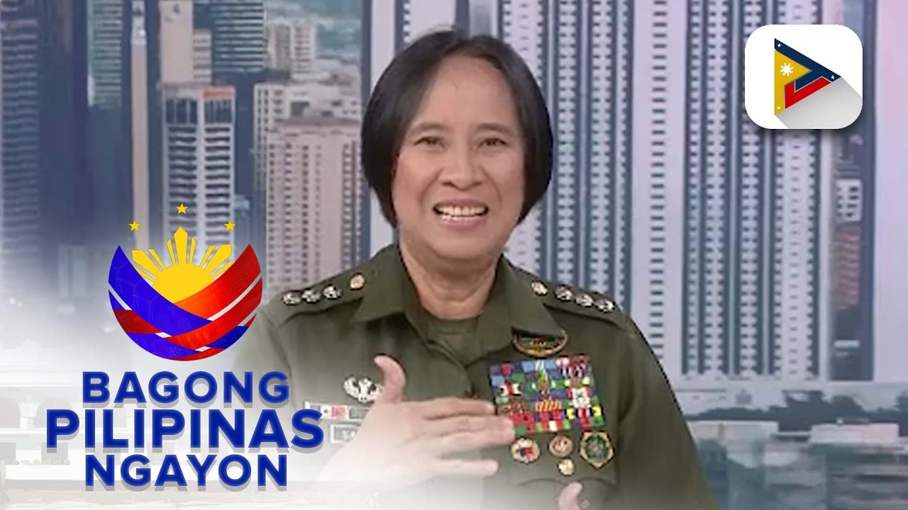 Panayam kay Philippine Army Assistant Chief of Staff for Personnel Col. Leah Santiago ukol sa...