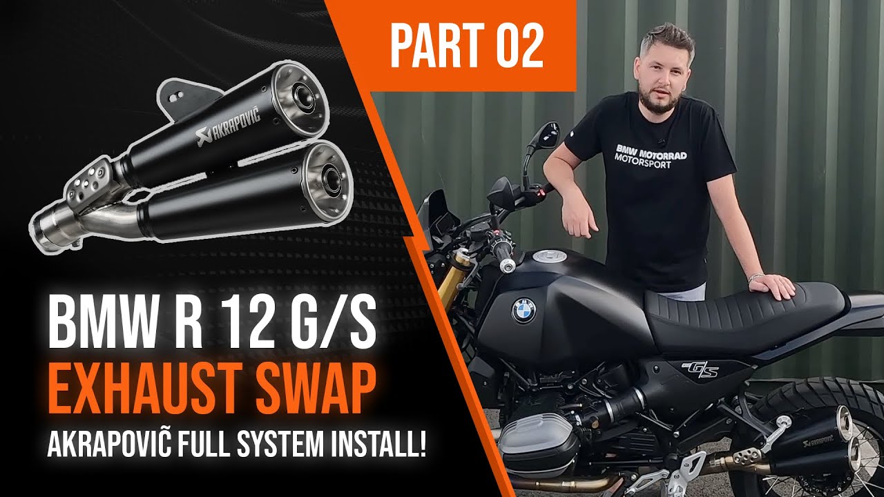BMW R 12 G/S Exhaust Swap - PART 2 - On The Road