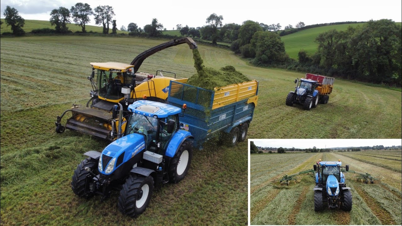 Edenmore Farms lifting 3rd cut Silage