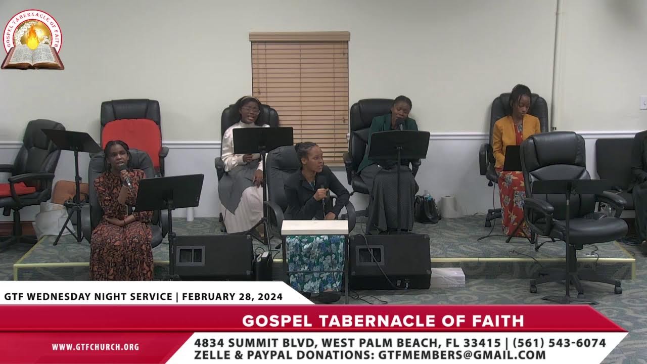 GTF Church Wednesday Night Service | February 28, 2024