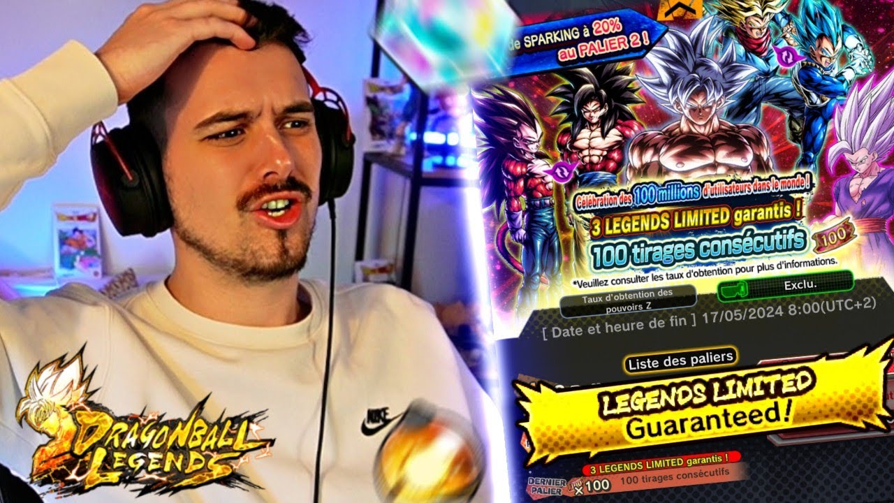 💎200 PERSONNAGES + 6 LEGENDS LIMITED OFFERTS !! DÉBUT CÉLÉBRATION 100 MILLIONS [DB LEGENDS]