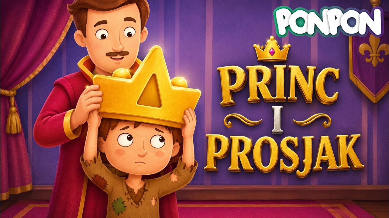 Bajke za decu - Princ i prosjak (crtani film)