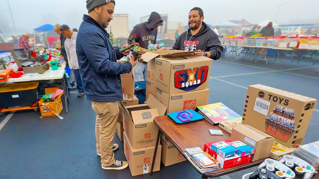 Настоящий, неподдельный взгляд на поиски ретро-товаров на барахолке...