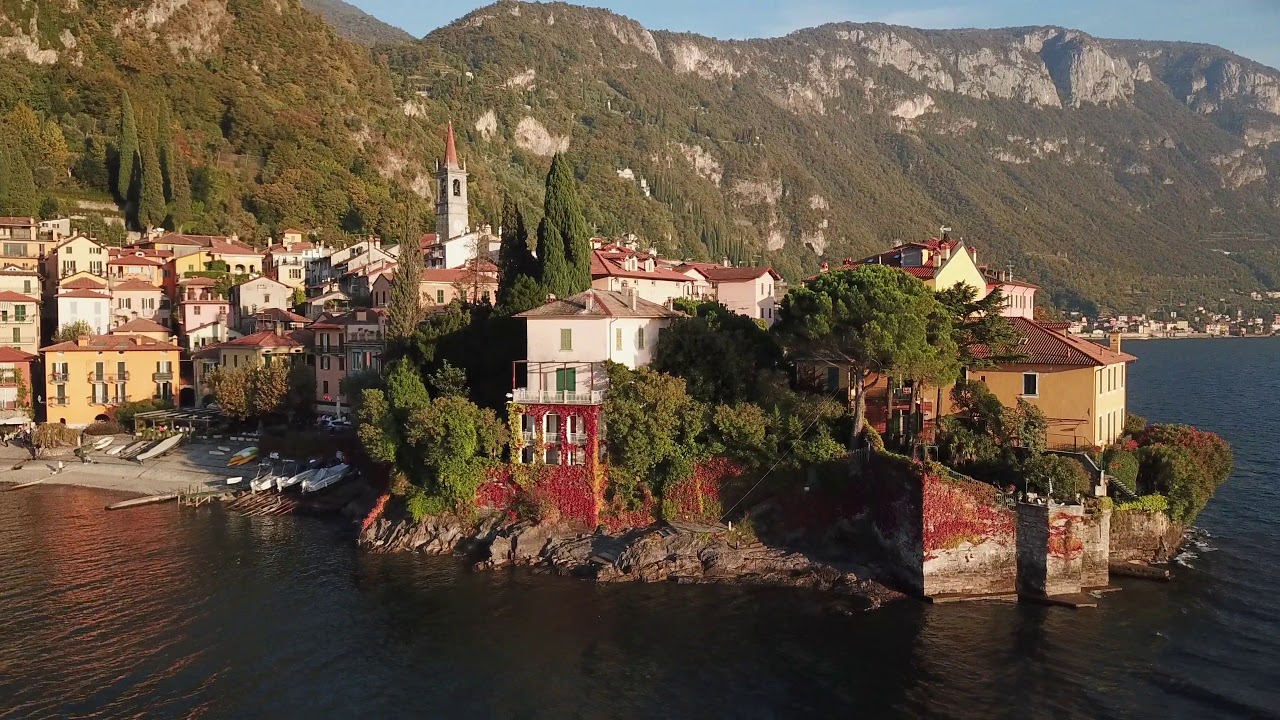 Varenna | Lago di Como from above - 4K Drone Video
