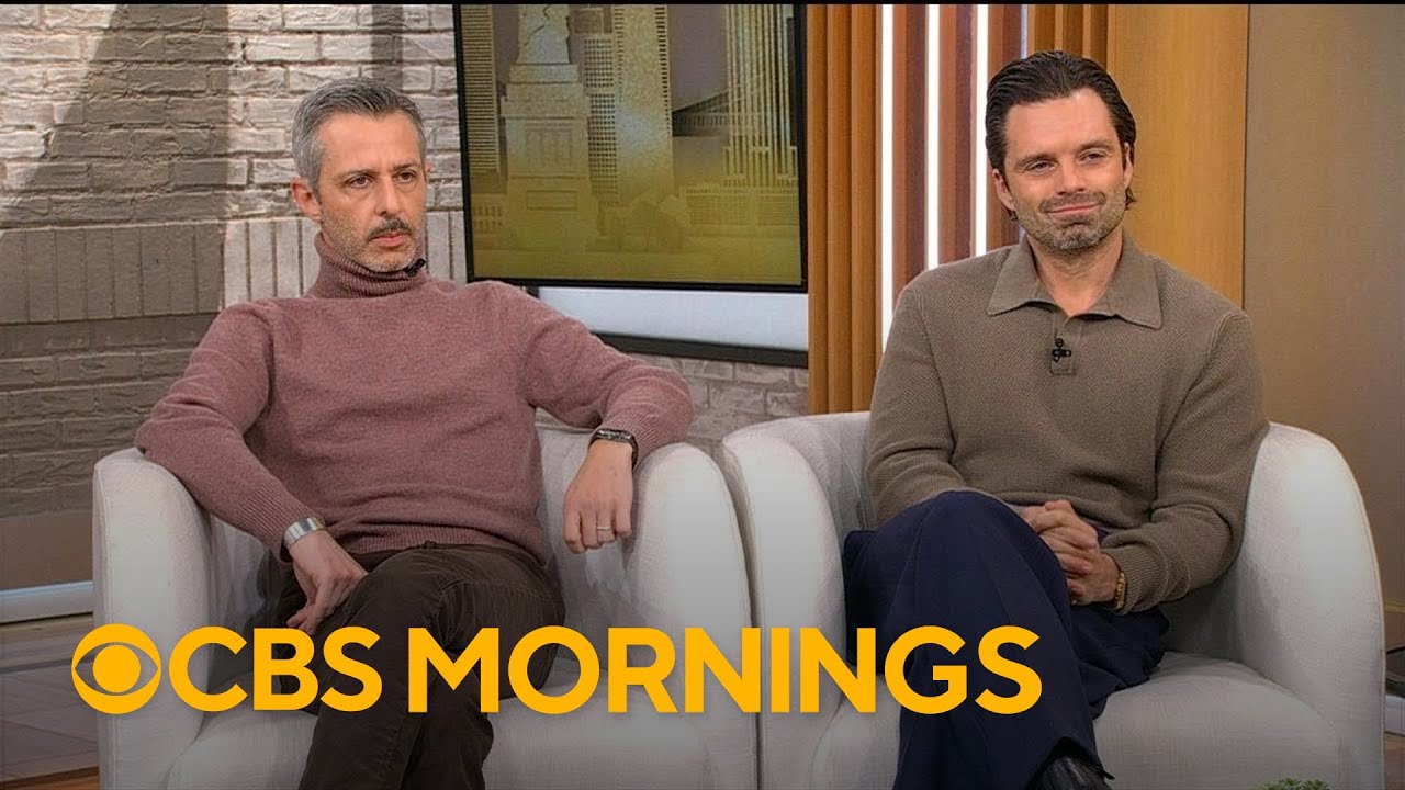 Sebastian Stan, Jeremy Strong on new movie, 
