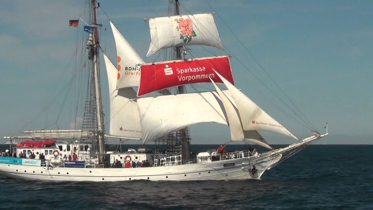 Hanse Sail Rostock 2012 - Mitsegeln auf der Banjaard