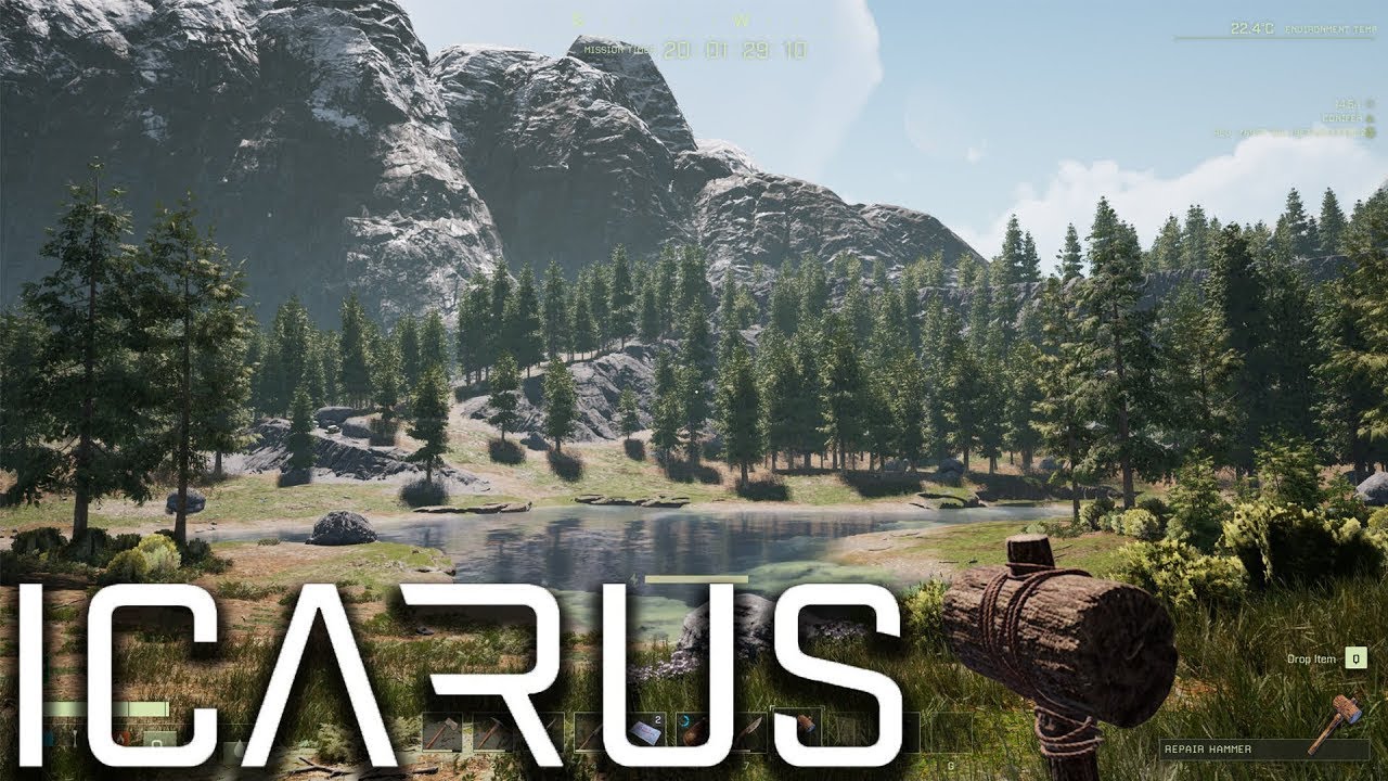 КРАФТИМ ТИТАНОВЫЕ ИНСТРУМЕНТЫ НА ПЛАНЕТЕ ICARUS