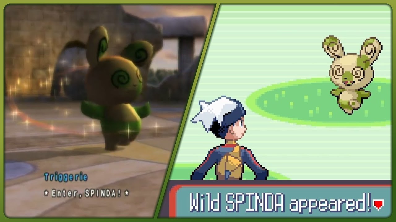 Shiny Uncatchable Spinda in Sunset Colosseum!