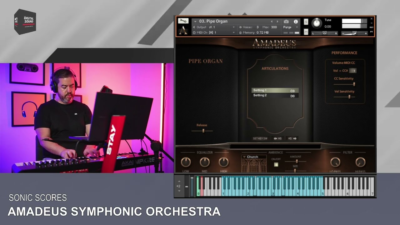 Sonic Scores - Amadeus Symphonic Orchestra - KONTAKT - Pt.2 - All Playing No Talking!