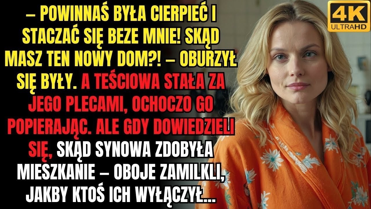Były i teściowa krzyczeli o mieszkanie… dopóki nie dowiedzieli się, skąd ono jest — i wtedy zamilkli