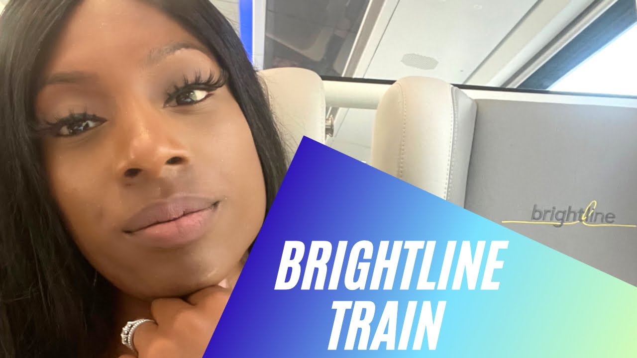 TAKING THE BRIGHTLINE HIGH SPEED TRAIN FROM WEST PALM BEACH to LAUDERDALE AND MIAMI: how is it like?