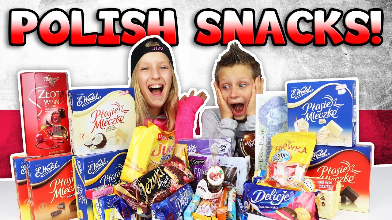TRYING SNACKS FROM POLAND!