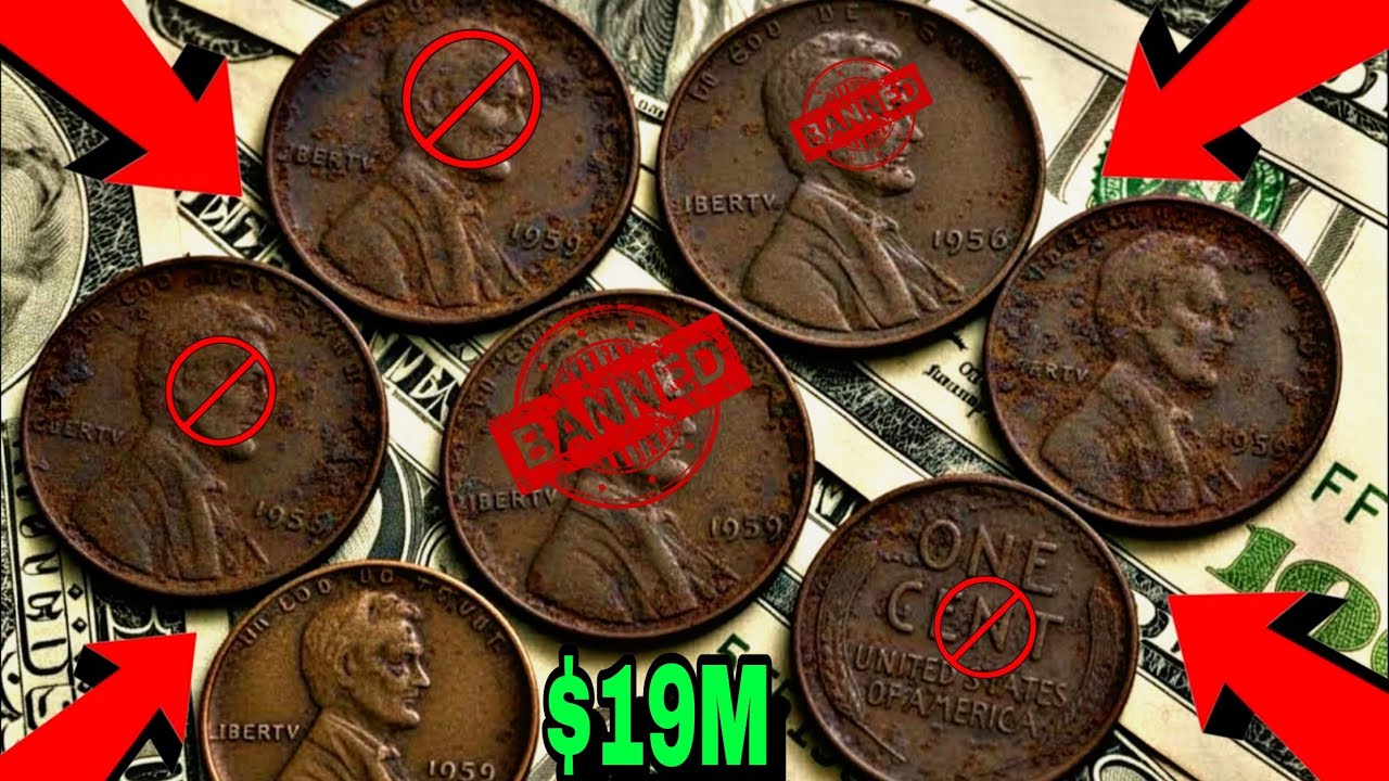These Banned Wheat Pennies Sold for $1.9 Million Each! Rare One Cent Coins to Look For!