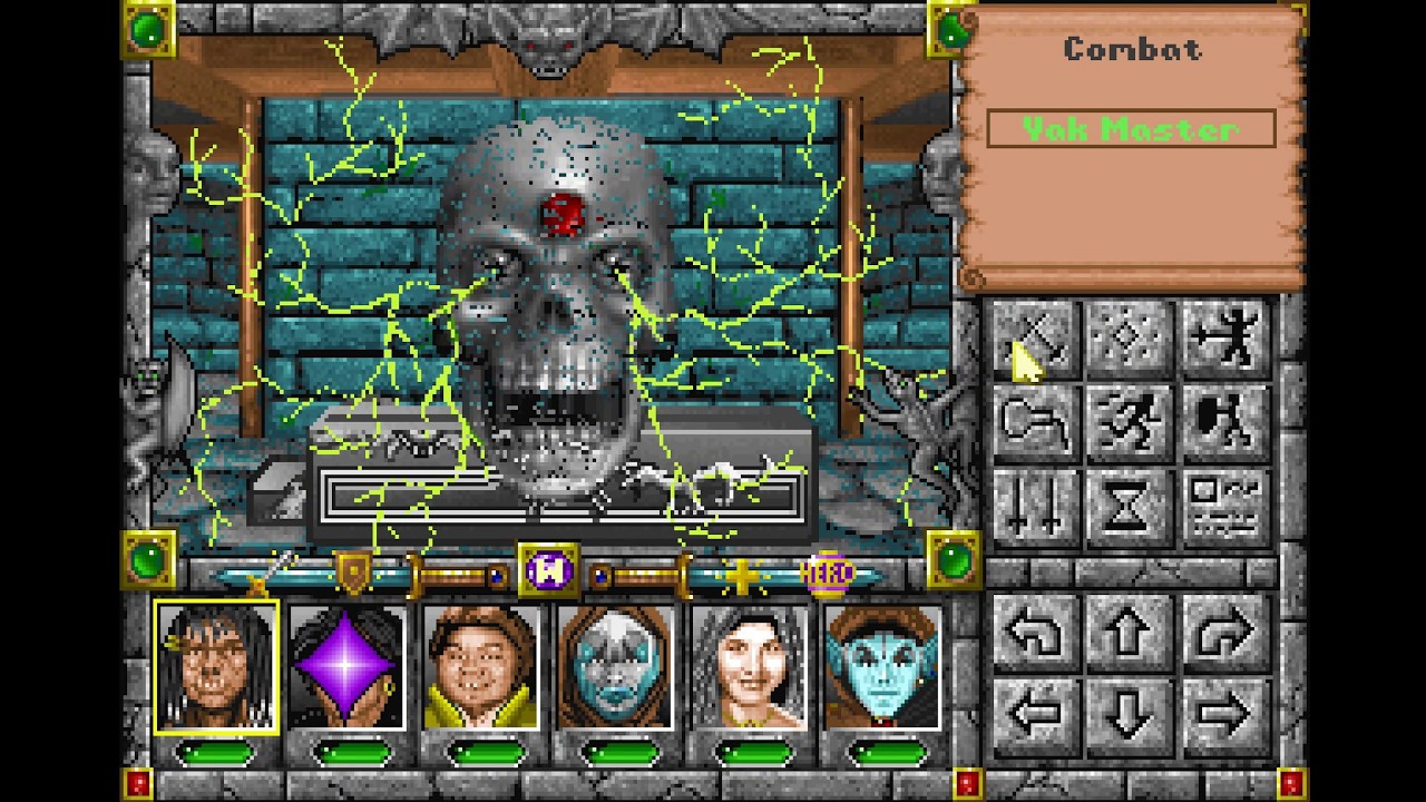 Регионы E2 и F2. Пещера иллюзий. Might and Magic IV-V: World of Xeen #15