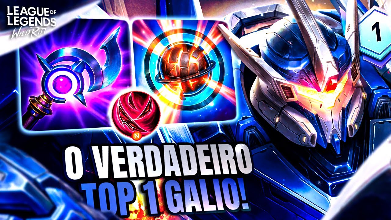THE RETURN OF THE BEST GALIO ON THE SERVER! TRUE TOP 1 | LoL Wild Rift