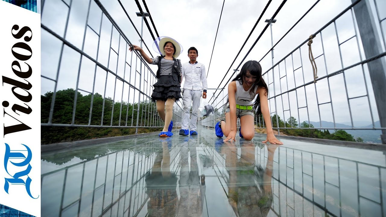 China Opens World's Highest And Longest Glass Bridge