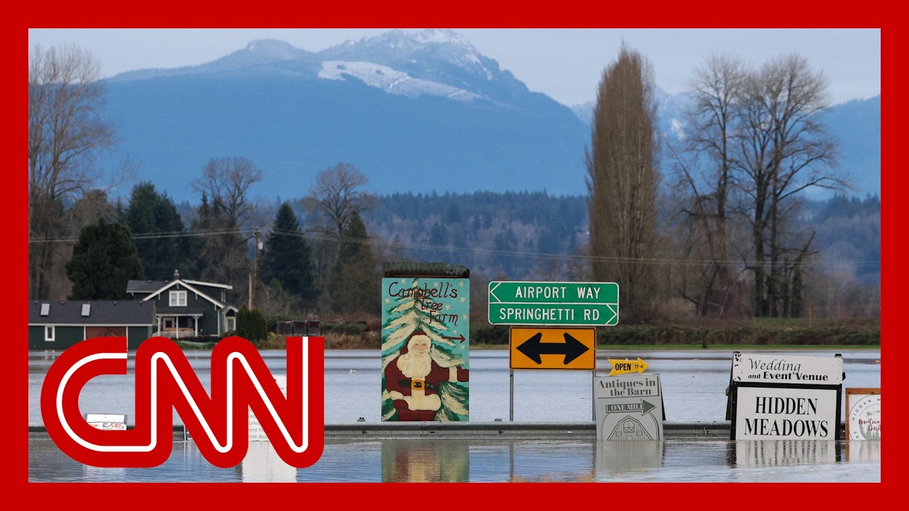 Woman records ‘truly horrifying’ rising water along Washington river