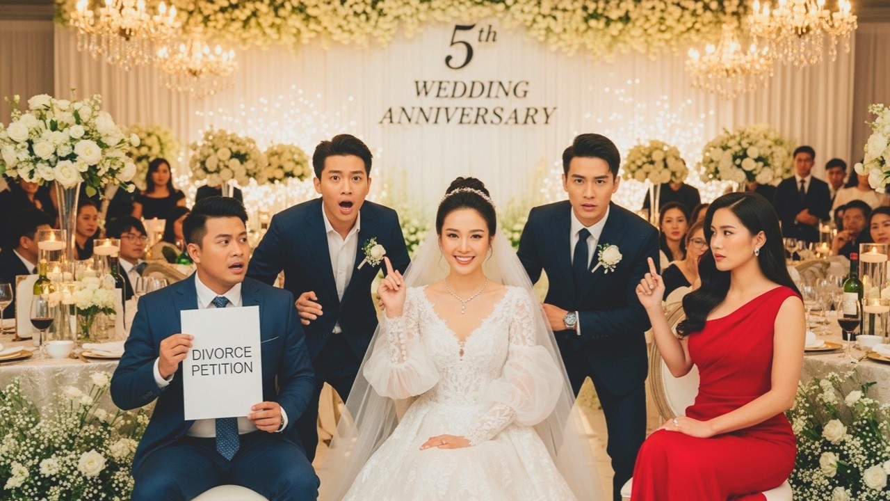 Chồng Thẳng Thừng Ly Hôn Trước Mặt Quan Khách, Vợ Âm Thầm Lật Ngược Thế Cờ Trong Đêm Kỷ Niệm 5 Năm