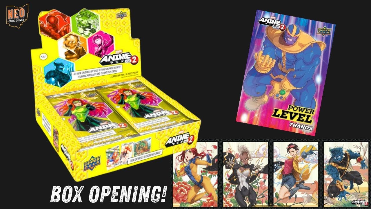 Marvel Anime Volume 2 Box Opening. I love this product.