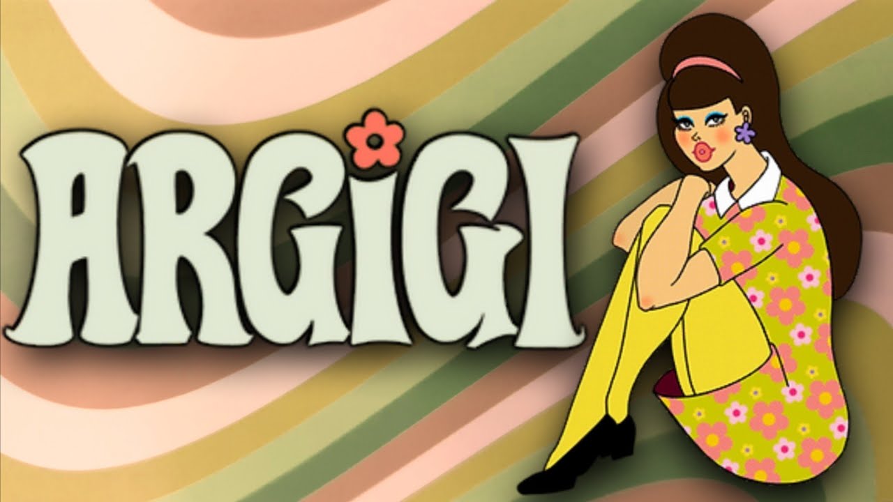 ARGIGI🌸кукла в духе 60-х