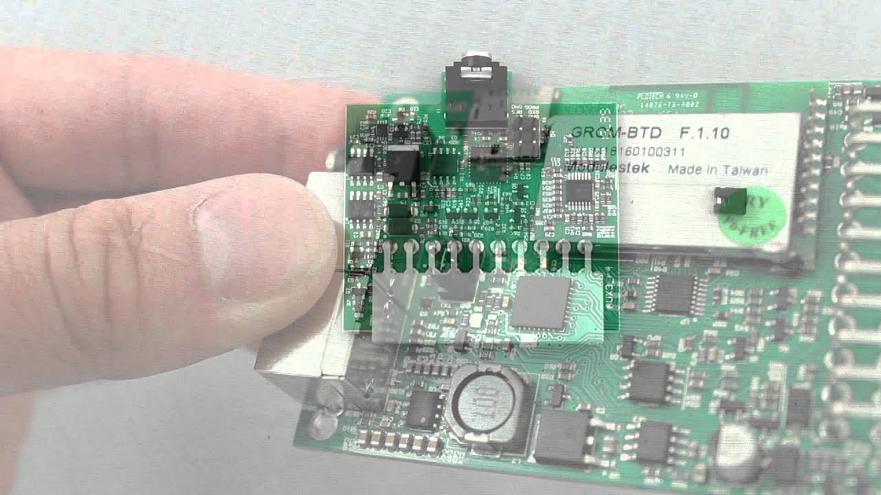 GROM Audio TOYAD stereo firmware - jumper installation