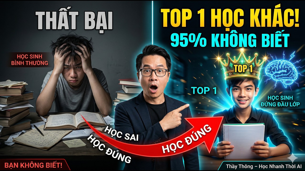 7 Thói Quen Học Tập Của Học Sinh Đứng Đầu Lớp - 95% Người Học Không Biết!