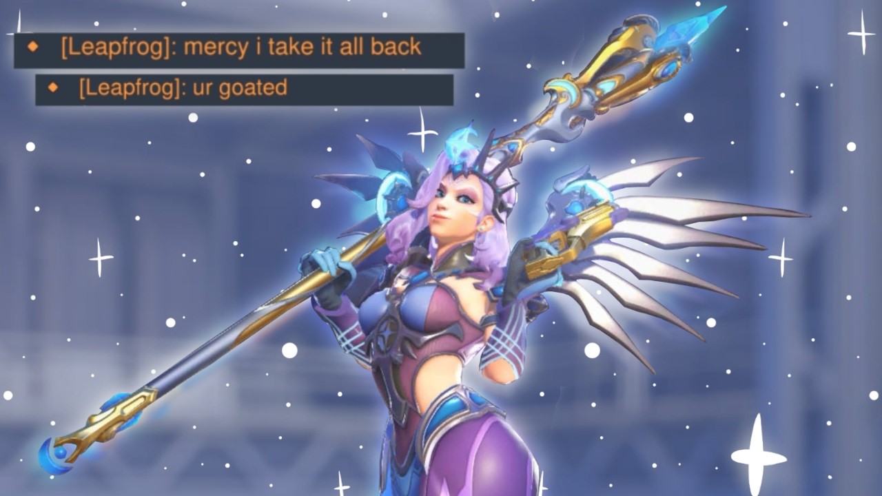 TRIGGERING Enemies With MERCY MOVEMENT!⌛️ | Overwatch!