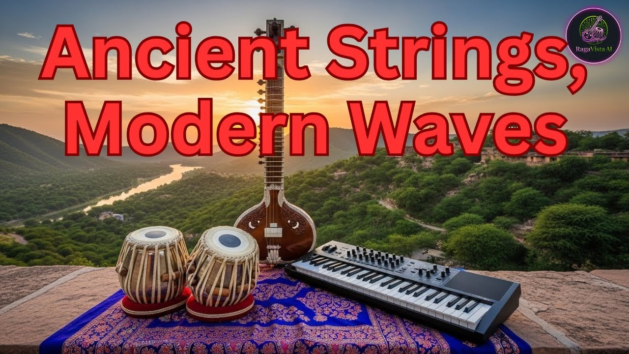 Ancient Strings, Modern Waves | Sitar Synth Fusion with Tabla