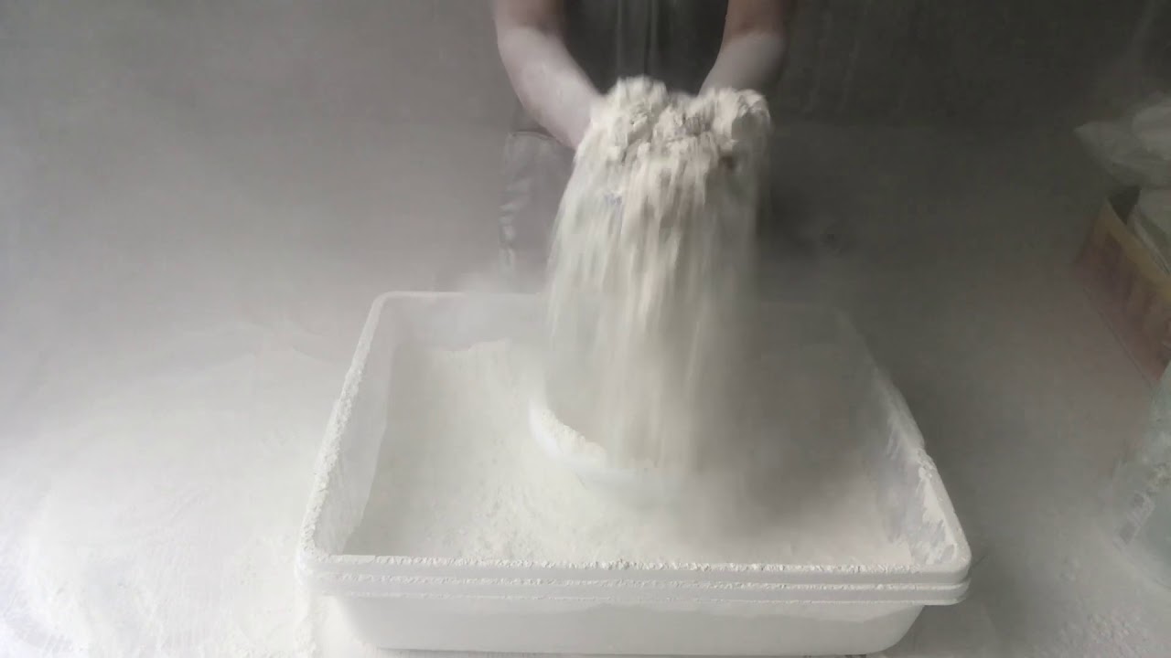 Smoke storm powder play asmr