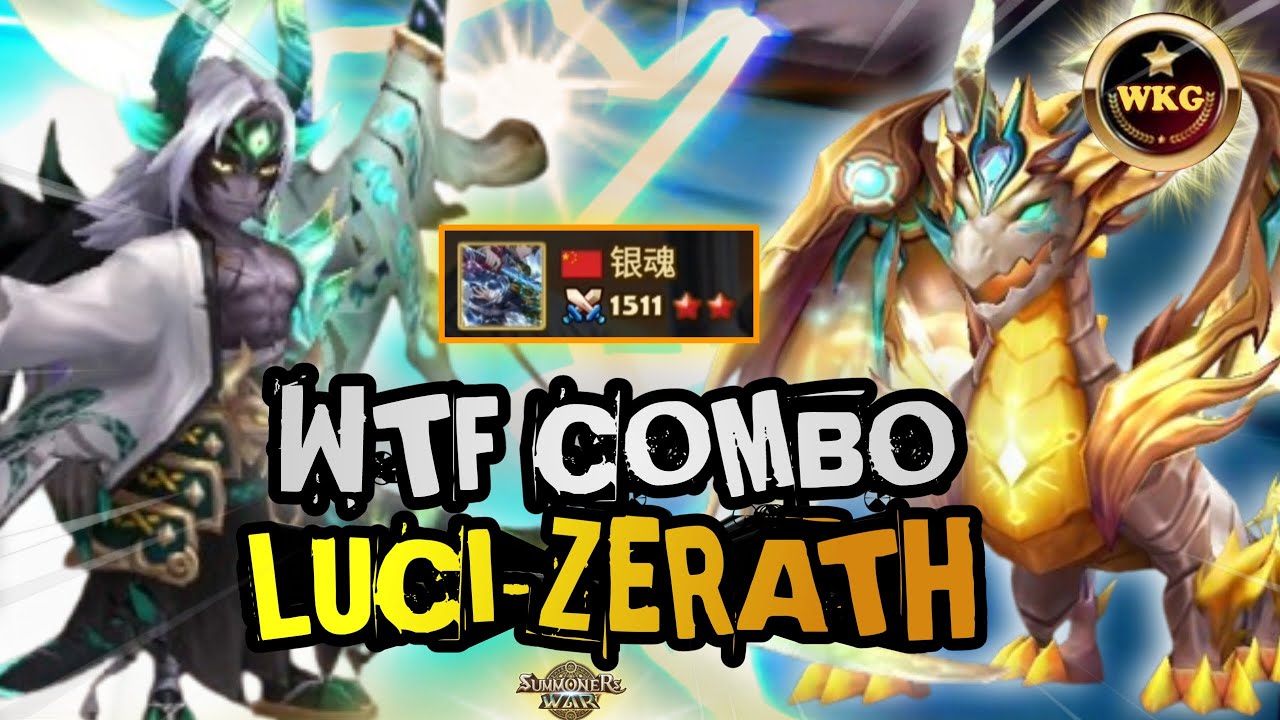 EZ G2! FAST CLEAVE TEAM with ZERATH and LUCIFER IN RTA SUMMONERS WAR