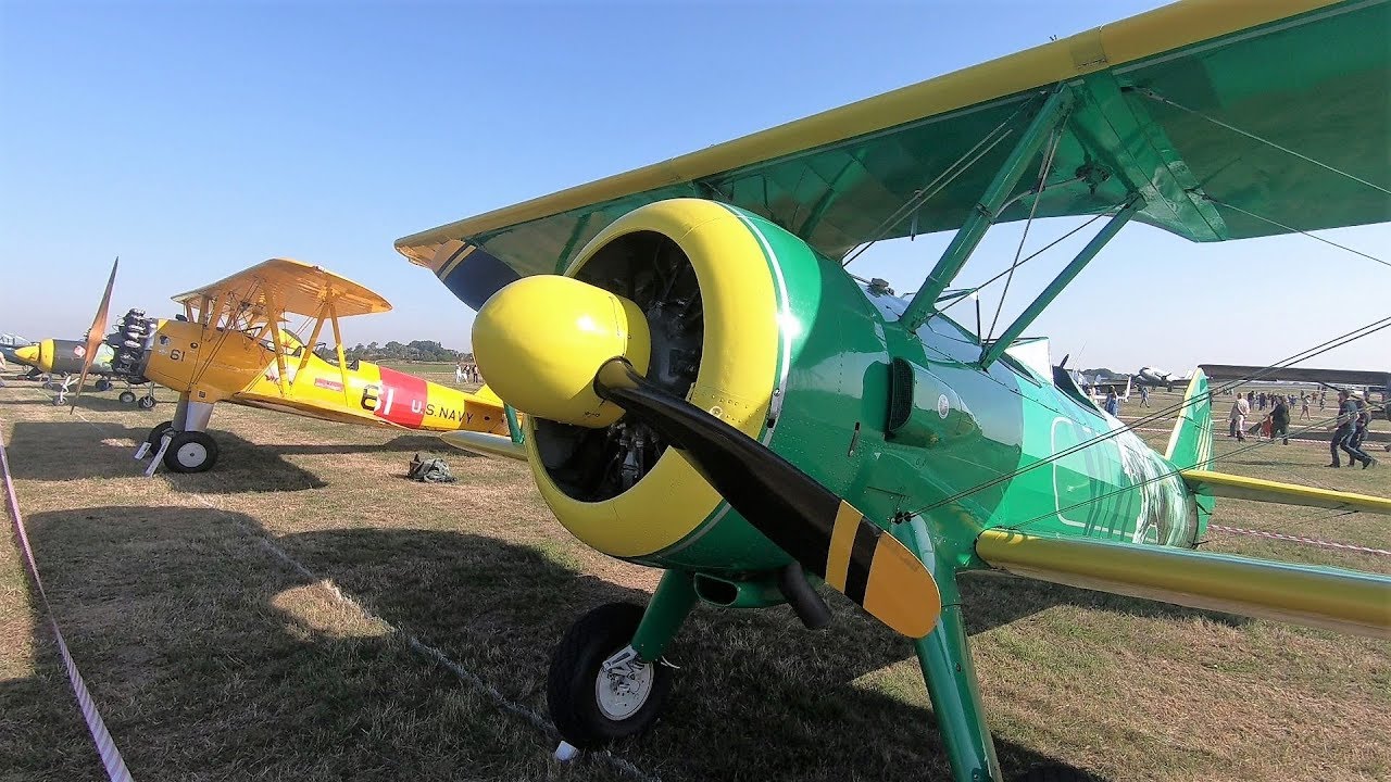 Meeting de Cambrai 2018  le parc avions
