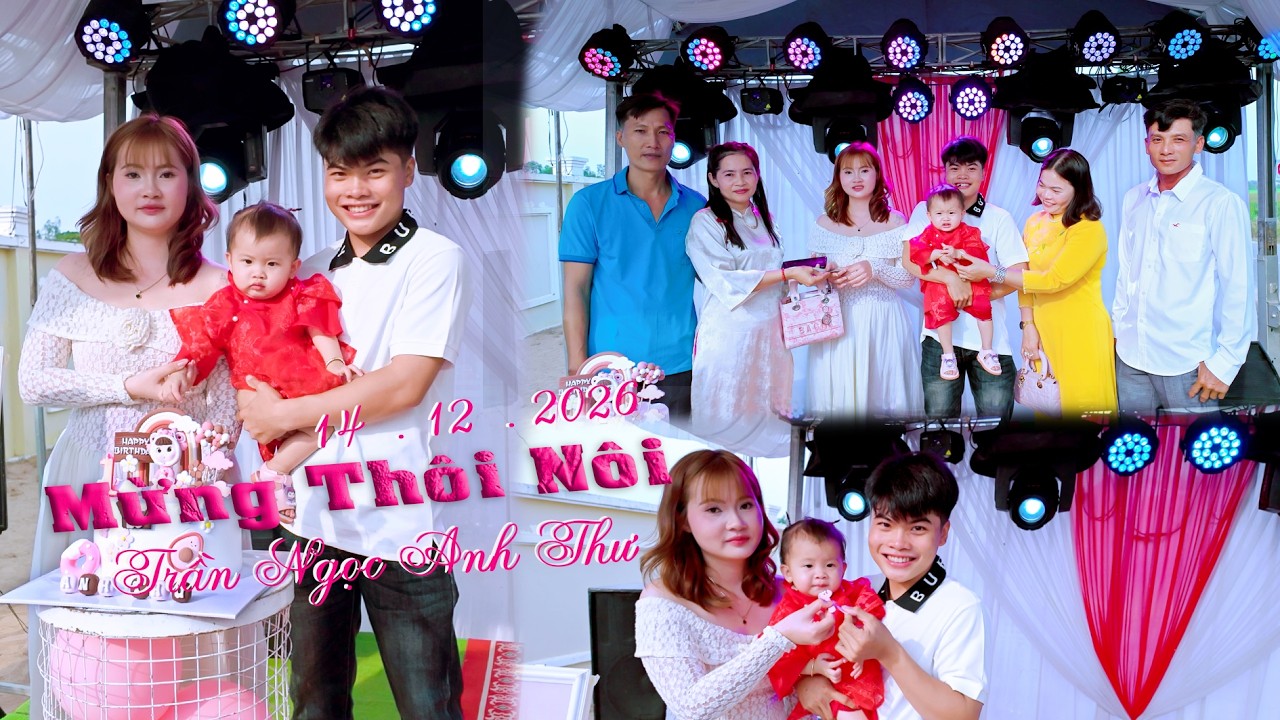 Mừng Th&ocirc;i N&ocirc;i ;  B&eacute; : Trần Ngọc Anh Thư  14. 02 . 2026