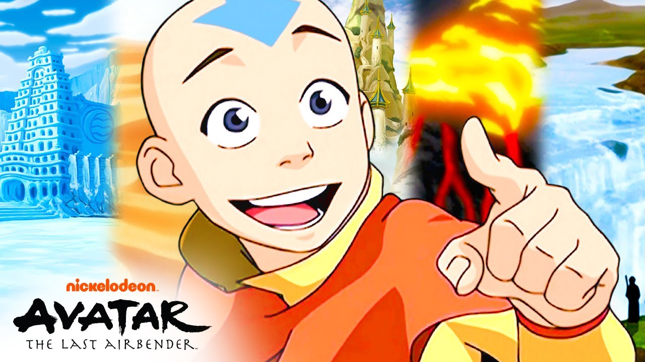 Team Avatar Travels the World & Discovers New Places! | Avatar: The Last Airbender