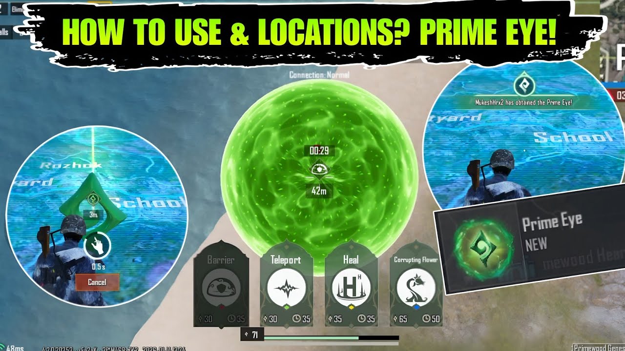 How To Use Prime Eye & Locations | How To Get Prime Eye BGMI / PUBG 4.2 Update Tips & Tricks!