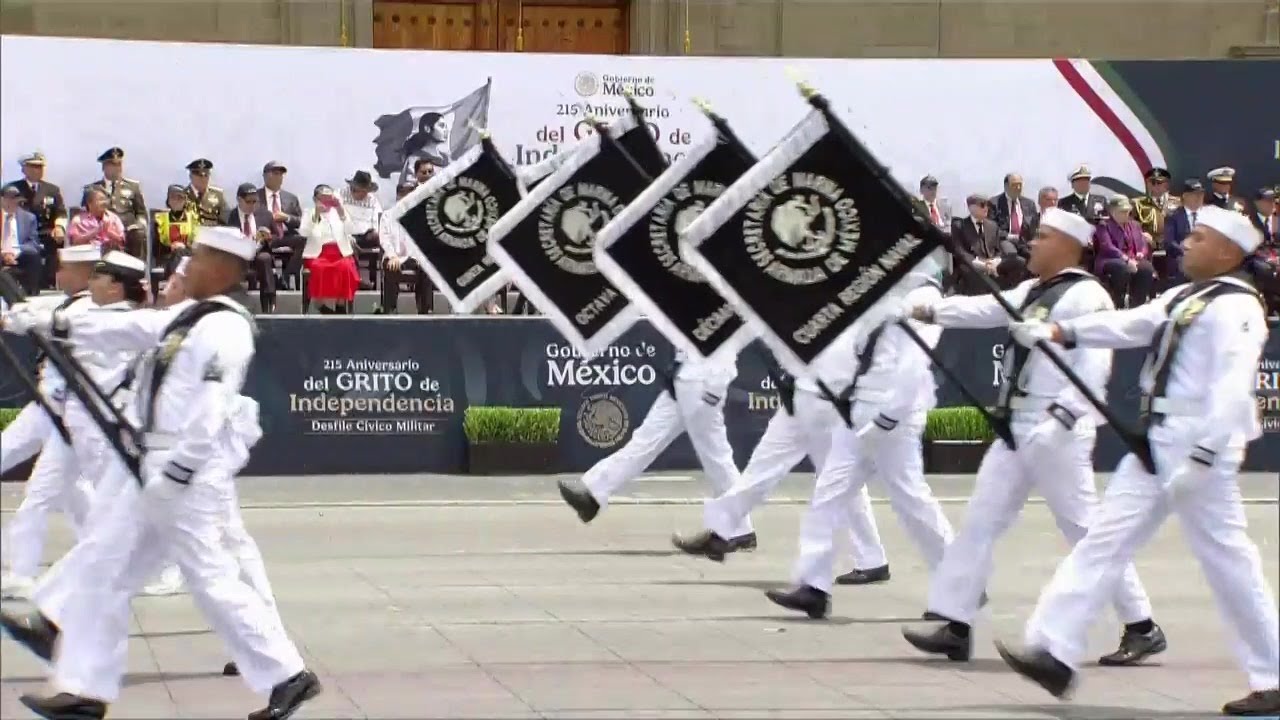 La Secretaría de Marina desfila con fuerza ante miles de mexicanos | Desfile Militar 2025