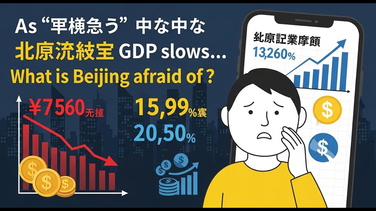 「軍粛清」が進む中、GDP減速…北京は何を恐れているのか？