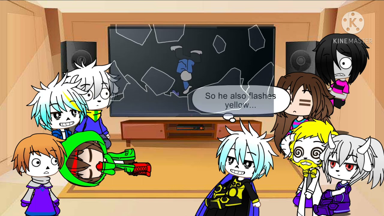 Storyshift reacts to Sans vs Jevil