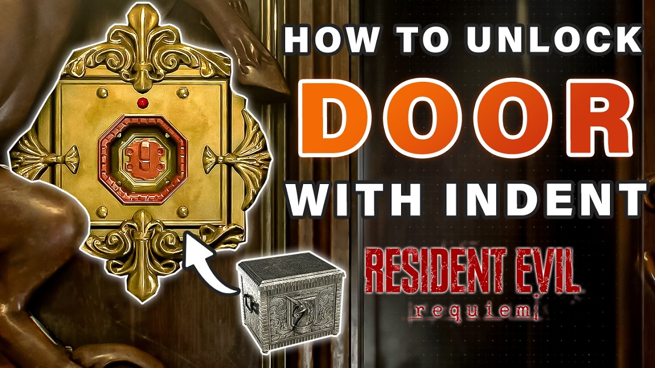How to Unlock the Door with Indent | Unicorn Trinket Box ► Resident Evil Requiem